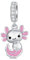 PROESS Axolotl Charm 925 Sterling Silber Axolotl Perlenanhänger für Armbänder Halsketten Schmuck Geschenk für Frauen