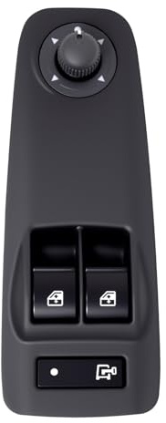 Flydida Auto Fensterheber Schalter Fensterschalter Passend für Doblo Ducato III Van 250 290 2006 - ... Relay II Boxer Minibus Van 250 2005 - ... Autozubehör Teil# 735487419 6490.X9 6490X9 735421419