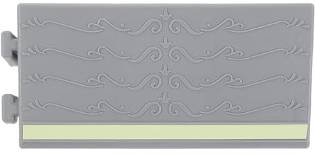 CLISPEED Sweeper Ramp Mat for Modular Robot Vacuum Doorway Threshold Ramp Glow-in-dark Feature Portable Slope Cushion for Home Doorways and Garage Use