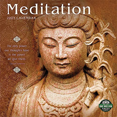 MEDITATION 2023 WALL CALENDAR (SQUARE)