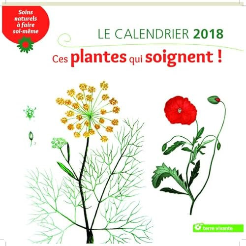 Calendrier 2018 Ces plantes qui soignent: Soins naturels à faire soi-même