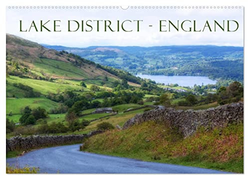 Lake District England (Wandkalender 2026 DIN A2 quer), CALVENDO Monatskalender: In den Himmel ragende Höhen, raue Täler und malerische Seen - der Lake District im Norden Englands. (CALVENDO Orte)