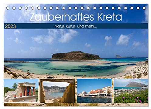 Zauberhaftes Kreta (Tischkalender 2023 DIN A5 quer): Natur, Kultur und mehr ... die schönsten Ecken Kretas (Monatskalender, 14 Seiten ) (CALVENDO Orte)