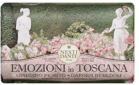 Nesti Dante Seife Emozione (Blumig frischer Duft, feste Seife, Handseife aus natürlichen Inhaltsstoffen, 250 g) 664405