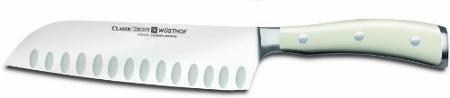 Wüsthof Santokumesser Classic Ikon weiß + Klingenschutz - 8073
