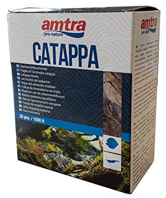 Amtra A3050050 Catappa Leaves, Größe S, 30 Stück