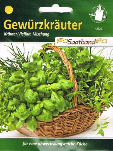 Gewürzkräuter Saatband Kräutervielfalt, Mischung