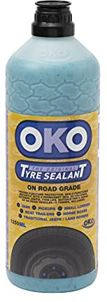 OKO Puncture Free Tyre Sealant for LCV, 4x4s, Caravans, Vans 1250ml