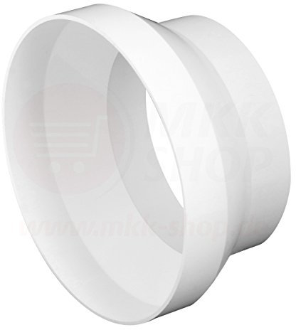 Reduzierverbinder Reduzierstück Ø 120-125 mm Reduktion Rohr Kanal Übergang ...