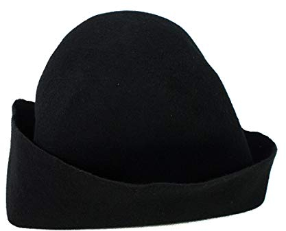 Vehi Mercatus Filzhut/Pilgerhut schwarz