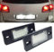 NP 2pcs LED Nummernschildbeleuchtung für P-orsche C-ayenne 955 957 02-10 für V-W G-olf 5 T-ouareg MK1 T-iguan 07-15 P-assat B5.5 Auto Rückleuchten