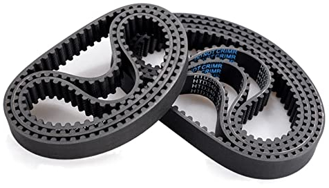 Fachmann 10 PCs HTD 5m Zahnriemen 275/280/285/290 mm, Breite 10/15/20/25 mm 5 mm Pech -Gummi -Riemengürtel -Synchrongürtel (Length : 285mm, Width : 15mm)