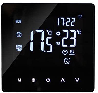 Irishom Termostato intelligente Wifi per riscaldamento dell'acqua settimanale programmabile per riscaldamento dell'acqua