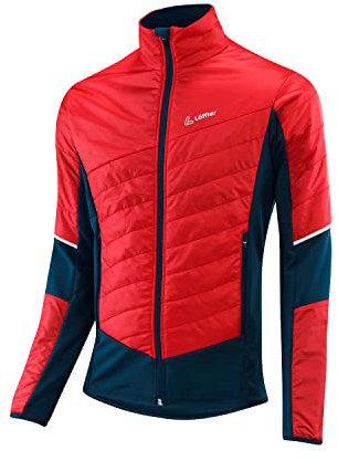 Löffler M HYBRIDJACKET PL60 RED/DEEP Water - 56