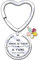 JRZDFXS Cadeau Soeur Noel Porte Clef Soeur de Coeur Porte clef Amour Soeur Ma Soeur de Coeur pour toujours pour Sœur Originale Porte-clés Cadeau Soeur Anniversaire (1) (1)