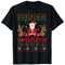Namasleigh Weihnachtspullover, Weihnachtsmann, Rentier, Workout, Yoga T-Shirt