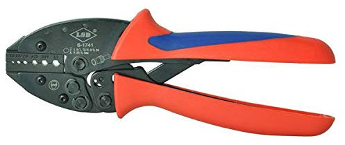 Koaxial-Crimpzange for BNC-Koaxialkabel, LWL-Steckverbinder RG122 / RG174 bis RG316 Sechskant nach dem Crimpen Handwerkzeug