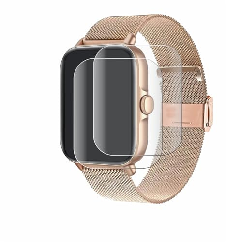 BROTECT 2 Stück Full-Cover Schutzfolie für Pireware Elegance 3 1.69 Full-Screen Displayschutz-Folie [3D Curved, Kristall-Klar]