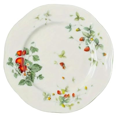 1 pieza/1 juego, vajilla rústica de fresa, tetera de cerámica, taza de té y platillo vintage, plato de cena y cuenco de sopa, té con patrón floral, decoración del hogar, decoración de habitación,