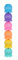 SENRISE Ästhetisches Textmarker-Set, 5 Farben, stapelbar, niedlich, Mini-Textmarker, Markerstifte, Schule, Büro, Schreibwaren für Tagebücher, Notizen, Zeichnen (Oktopus-Form)