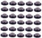 CIYODO 40pcs Washing Machine Base Pad Insulation Washers Rubber Seal for Washing Machine Hose Sealing Gasket