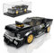 Mould King 27024 Speed Champion Rennwagen Bausteine Ford Sportwagen Klemmbausteine mit Acryl-Vitrine Modellautos zum Sammeln (408 Teile)