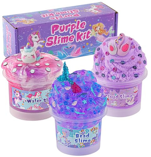 Purple Slime Kit 3 Pack