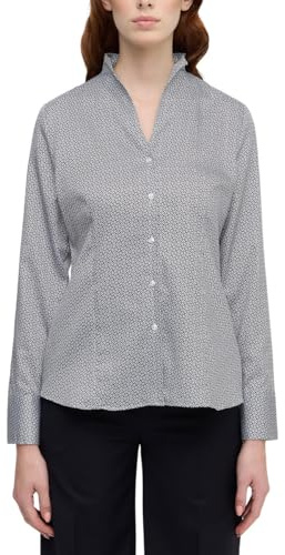 ETERNA Damen Printbluse Regular FIT 1/1 schwarz 46_D_1/1