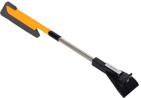 ABOOFAN Eiskratzer Fürs Auto Schneeräumwerkzeug Aus Aluminiumlegierung Und Abs Frost Und Eisentferner Mit Verlängertem Griff Für Windschutzscheiben Und Fahrzeugdächer