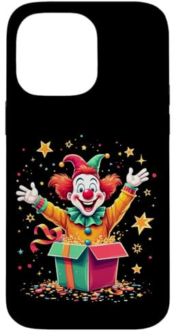 Colorful clown gift box Case for iPhone 14 Pro Max
