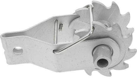 TOYANDONA Gewächshaus Kabelspanner Drahtspanner Spanndrahtspanner Drahtspanner Drahtseilspanner Zaunspanner Zaunspanner Seilspanner Kabelspanner Silber Aluminium