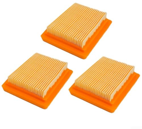 Eawfgtuw Filtro dell'aria di ricambio per tosaerba, compatibile con tosaerba FS120, FS200, FS250, FS350, FS380, FS400, FS450, FS480, BT120, confezione da 3