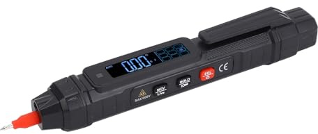 Haofy Handlicher Stift-Spannungsprüfer mit Integrierter Taschenlampe für Elektriker und Heimwerker