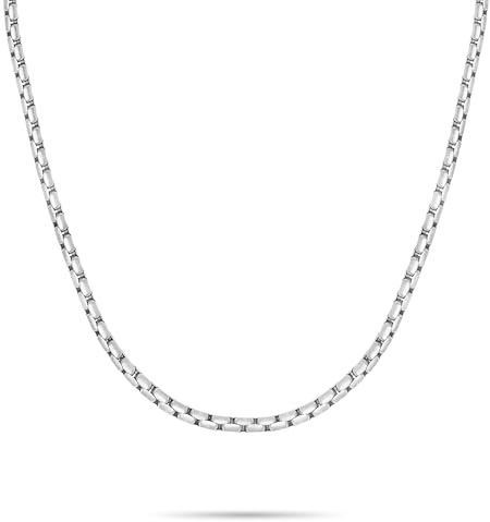 s.Oliver Herren Schmuck – Halskette & Armband aus Edelstahl – Venezianerkette – Klassisch, Zeitlos und Dezent – Perfekte Geschenkidee