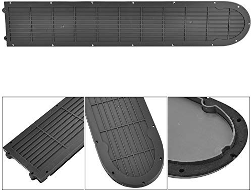 Dioche Aovo Pro Accessoires Couvercle de Batterie Inférieur en Plastique Noir pour Scooter électrique M365 - Plaque de Protection Antidérapante Durable, Installation Facile, Protection étanche