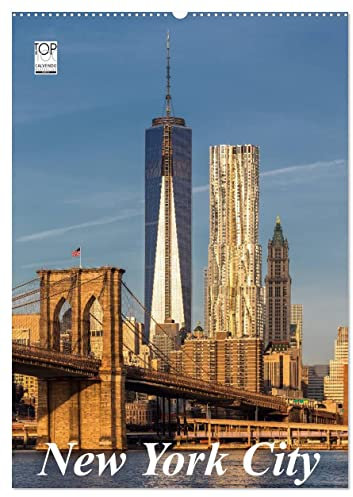 New York City (Wandkalender 2025 DIN A2 hoch), CALVENDO Monatskalender: Zwischenstopp in New York City (CALVENDO Orte)