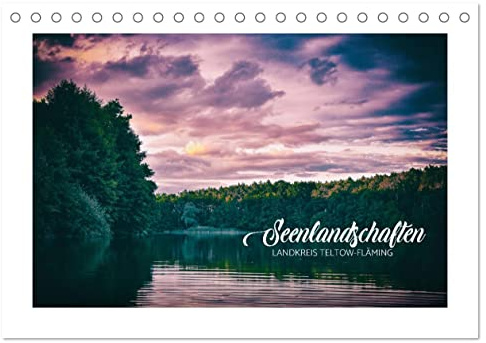 Seenlandschaften Landkreis Teltow-Fläming (Tischkalender 2026 DIN A5 quer), CALVENDO Monatskalender: Seelandschaften Brandenburg Wandkalender (CALVENDO Natur)
