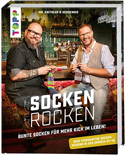 Socken rocken: Bunte Socken für mehr Kick im Leben! Neue einzigartige Sockendesigns in den Größen 24–48