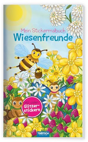 Trötsch Wiesenfreunde Ausmalbuch: Malbuch Beschäftigungsbuch Ausmalbuch