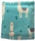 MicroHotties Microwave hot Water Bottle - Gorgeous Llama Sage Green