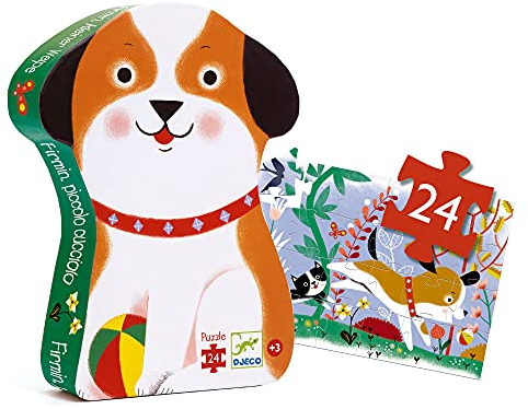 DJECO - P. Silhouette Firmin Kleiner Welpe Puzzles (37280)