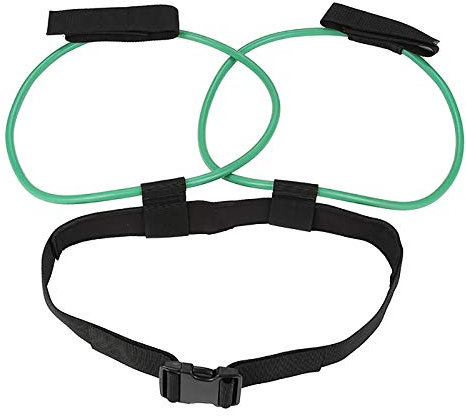 J&X Booty Band GüRtel - Verstellbare Workout Loop, FüR Training Muskeln Trainer Fitness KöRper Glute Lifter ÜBung,Green