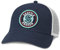 American Needle Valin NHL Hockey Team Verstellbare Snapback Baseballmütze, Valin Collection, weiß/Marineblau, Einheitsgröße