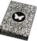 Butterfly Playing Cards schwarz weiße Edition - Designer Karten mit neuem bahnbrechenden Markiersystem (Black/White)