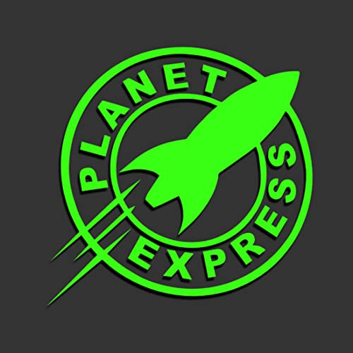 Decus Futurama Planet Express L 0153 (neon grün) // Sticker OEM JDM Style Aufkleber