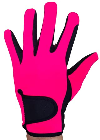Guanti da equitazione per ragazzi per ragazze e ragazzi Guanti per bambini Guanti per sport all'aria aperta per tutte le stagioni Equitazione (10 a 12 anni, colore: rosa)