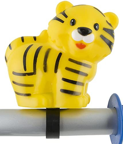 P4B | Hupe für Kinderfahrräder - Gelbe Katze | Lustige Motivhupe mit Schelle zur Befestigung am Lenker | Fahrradklingel für Kinder