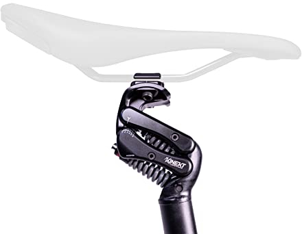Kinekt Seatpost Bodyfloat LR Aluminium Gefederte Sattelstütze (27.2 x 350), LR - 27.2x350mm, Schwarz, LR - 27.2x350mm