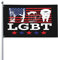 YUANWENQI Liberty Guns Bier Trump LBGT Outdoor-Flagge Banner Brise Flagge Haus Garten Flagge 90 x 152 cm Flagge Dekorative Flagge