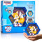 WOW! PODS 4D Classic Tails| Einzigartige verbindbare Wackelfigur zum Sammeln, die aus ihrer Welt in Ihre Welt platzt, Wand- oder Regaldisplay | Sonic Toys und Geschenke | Serie 1 Nr. 484